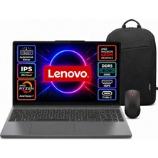 Lenovo Ideapad Slim 3 Amd Ryzen 7 7735HS 40GB 512GB SSD W11P 15.3" Taşınabilir Bilgisayar + Shopimode Çanta Mouse