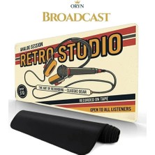 ORYN Rewind / Broadcast Edition | 70x30cm Gaming Mousepad - (3mm Kalınlık)