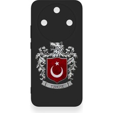 Vip Case Honor Magic 8 Lite Uyumlu Türk Arma Desenli Silikon Kılıf