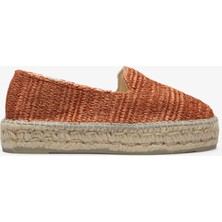 Manebi Kadın Turuncu Espadril