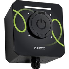 Plugen Plubox Duvar Tipi Elektrikli Araç Şarj Istasyonu 22 Kw 3 Faz 32A Type 2 Soketli Wallbox