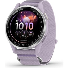 Garmin Garmın Approach J1 - Gümüş Alüminyum Çerçeve, Lila Kayış