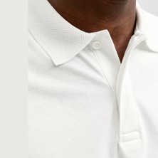 Jack & Jones Erkek Nakis Detayli Polo Yaka Tisört - Rodney