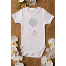 Eydu Baby Üzgünüm Anne Aynı Adama Aşığız Baskılı Bebek Body Çıtçıtlı Badi Zıbın