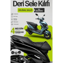 Motobros Motosiklet Koltuk Kılıfı Kuba Space Leatherfit Deri Motosiklet Sele Kılıfı Motor Sele Kılıfı Su Geçirmez
