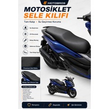 Motobros Motosiklet Sele Kılıfı Motor Koltuk Kılıfı Maxi Scooter Yamaha Xmax Honda Forza - Honda Xmax - Honda Adv - Kubaa Newcity Uyumulu