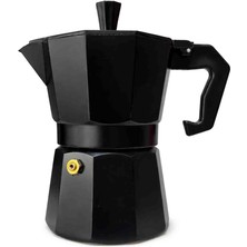 Der's Retro Moka Pot 12 Cup Ev Ofis ve Kamp Kahve Çekirdeği Demliği