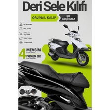 Motobros Motosiklet Koltuk Kılıfı Rks Spontini Leatherfit Deri Motosiklet Sele Kılıfı Motor Sele Kılıfı Su Geçirmez