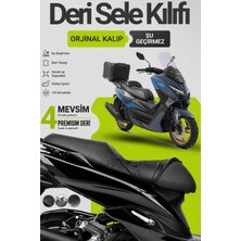 Motobros Motosiklet Koltuk Kılıfı Kuba Newcity Leatherfit Deri Motosiklet Sele Kılıfı Motor Sele Kılıfı Su Geçirmez