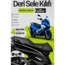 Motobros Motosiklet Koltuk Kılıfı Revolt Rsx7 Leatherfit Deri Motosiklet Sele Kılıfı Motor Sele Kılıfı Su Geçirmez