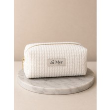 La Myr Soft Knit Örme Dokulu Makyaj Çantası