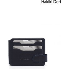 Gönderi(r) Kadın Lacivert  Hakiki Deri Unisex Kartlık