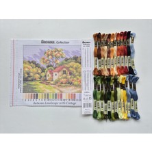 Orchidea Orchıdea 18X24 Goblen - Iplikli Set