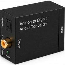 Microcase Analog Ses Dijital Ses Çevirici 48KHZ Toslink Coaxial Destekli Çevirici AL5751