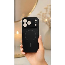 Blue Team Iphone 17 Pro Uyumlu Kamera Koruma Mercekli Siyah Lüks Kılıf