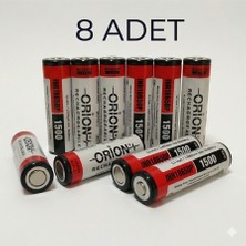 Orion 18650P 3.7V 1500MAH 15C Li-Ion Pil (8 Adet)