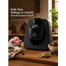 TooA Milano Pro Dondurma Makinesi 450 W 9,5 kg Çok Amaçlı Kullanım İçin Şık Tasarım