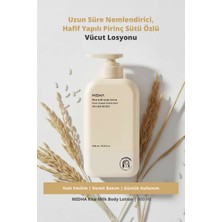 MIDHA Pirinç Özlü, Nemlendirici Hafif Yapılı Pirinç Sütü Özlü Vücut Losyonu Mıdha Rice Milk Body Lotion