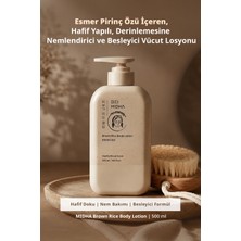 MIDHA Esmer Pirinç Özlü Derinlemesine Nemlendirici ve Besleyici Vücut Losyonu Mıdha Brown Rice Body Lotion