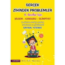 Altın Nokta Yayınevi Altın Nokta 4. Sınıf Gerçek Zihinden Problemler Kitabı Ali Can Güllü Murat Uzun 9 - 12 Yaş