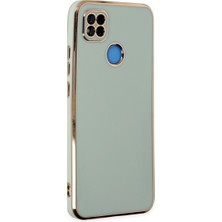 Bezos Redmi 9c Kılıf Volet Silikon - Açık Yeşil