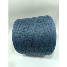Pi Yarn Ithal %100 Keten El Örgü Ipi Koyu Mavi 200 gr