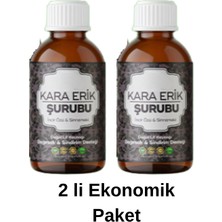 Diavens Anadolu Vakf Kara Erik Şurubu 240 gr Ekonomik 2li Paket İncir Özlü ve Sıhhat Destekleyici 2 Adet