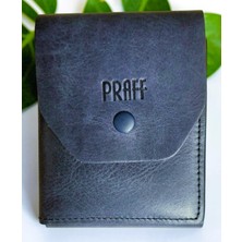 Bags Shoes Praff PRF-220526 Hakiki Deri Unisex Çıtçıtlı Mini Cep Cüzdan