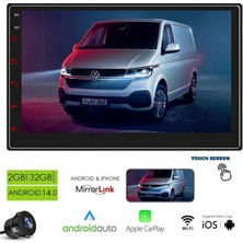 Megavox MGX-702 Android Double Dın 7 Inç 2+32GB Bt/usb/gps/radyo/ıps Ekran/geri Görüş Kamerası
