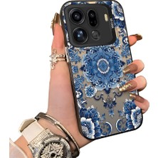 HONTINGA Oppo Find X9 Pro 5g ile Uyumlu Kılıf Silikon Kenar Sert Arka Kamera Koruyucu Basitlik Anti Düşme Kamera Korumalı Fars Desen Couple Telefon Kılıfı Kadın ve Erkek Için Uygundur K1-1369