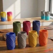 Mottopi 3+1 Sürpriz Renkler Spiral Desen Bira Çorabı,Bira Kılıfı,Bira Gizleyici,İçecek Kılıfı-Sürpriz Set 4 Adet