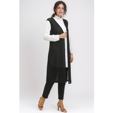 Respiro Sade Dökümlü Uzun Yelek