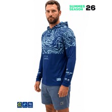 Fujin Pro Angler S26 Hooded Izohips Blue Mint - 2xl