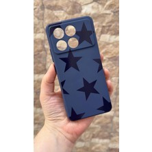 Vip Case Poco X6 Pro 5g Uyumlu Star Silikon Darbe Emici Klasik Korumalı Rubber Kılıf
