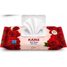 KANZ GÜL ISLAK MENDİL (90X24=2160 YAPRAK)