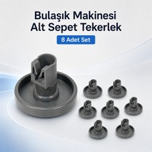 Carbix Bulaşık Makinesi Alt Sepet Tekerlek 8 Adet Electrolux, Aeg Uyumlu 50286965004 - 5028696500