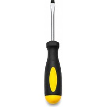 Nealdin 190 mm Düz Tornavida | Ergonomik Kaymaz Saplı