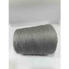 Pi Yarn Ithal %100 Keten El Örgü Ipi Gri RENK200 gr