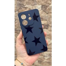 Vip Case Redmi Note 14 Uyumlu Star Silikon Darbe Emici Klasik Korumalı Rubber Kılıf