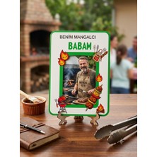 Wood 14 Dizayn Babalar Günü Hediyesi Kişiye Özel Ahşap Fotoğraf Çerçevesi | Öğretmen, Tamirci, Balıkçı, Oyuncu Baba Tasarımı