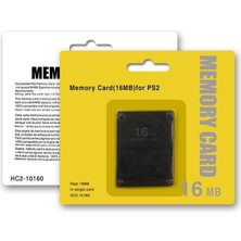 Pop Konsol PS2 Memory Card 16MB PS2 Hafıza Kartı Playstation 2 Memory Card