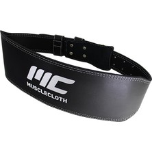 Musclecloth Siyah Ağırlık Kemeri M - L Beden Güvenli Destek Sağlayan Fitness Ekipmanı