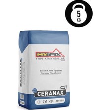 Myfix Ceramax Seramik Karo Yapıştırıcı - Beyaz - 5 kg