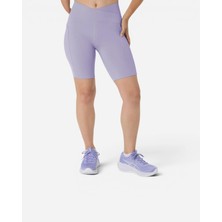Asics Nagino Flex Biker Short Kadın Mor Tayt 2032D367-500