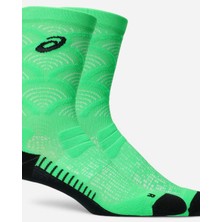 Asics Performance Run Sock Crew Unisex Yeşil Koşu Çorabı 3013B283-300