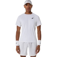 Asics Match Ss Top Erkek Beyaz Kısa Kollu Tshirt 2041A392-100