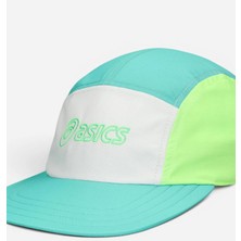 Asics Performance Running 5 Panel Cap Unisex Yeşil Şapka 3013B331-300