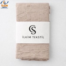 İlkim Tekstil ''bone Hediyeli'' Ütü Gerektirmeyen Bambu Kraş Şal