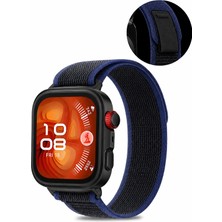 Nezih Case Huawei Watch Fit 3 / Fit 4/ Fit 4 Pro / Fit 5 / Fit 5 Pro Uyumlu Trail Loop Naylon Örgü Işlemeli Hasır Kordon
