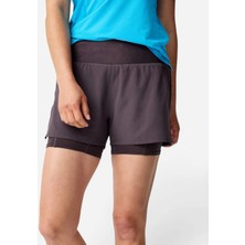 Brooks High Point 3" 2-In-1 Short 2.0 Kadın Gri Şort 221656264